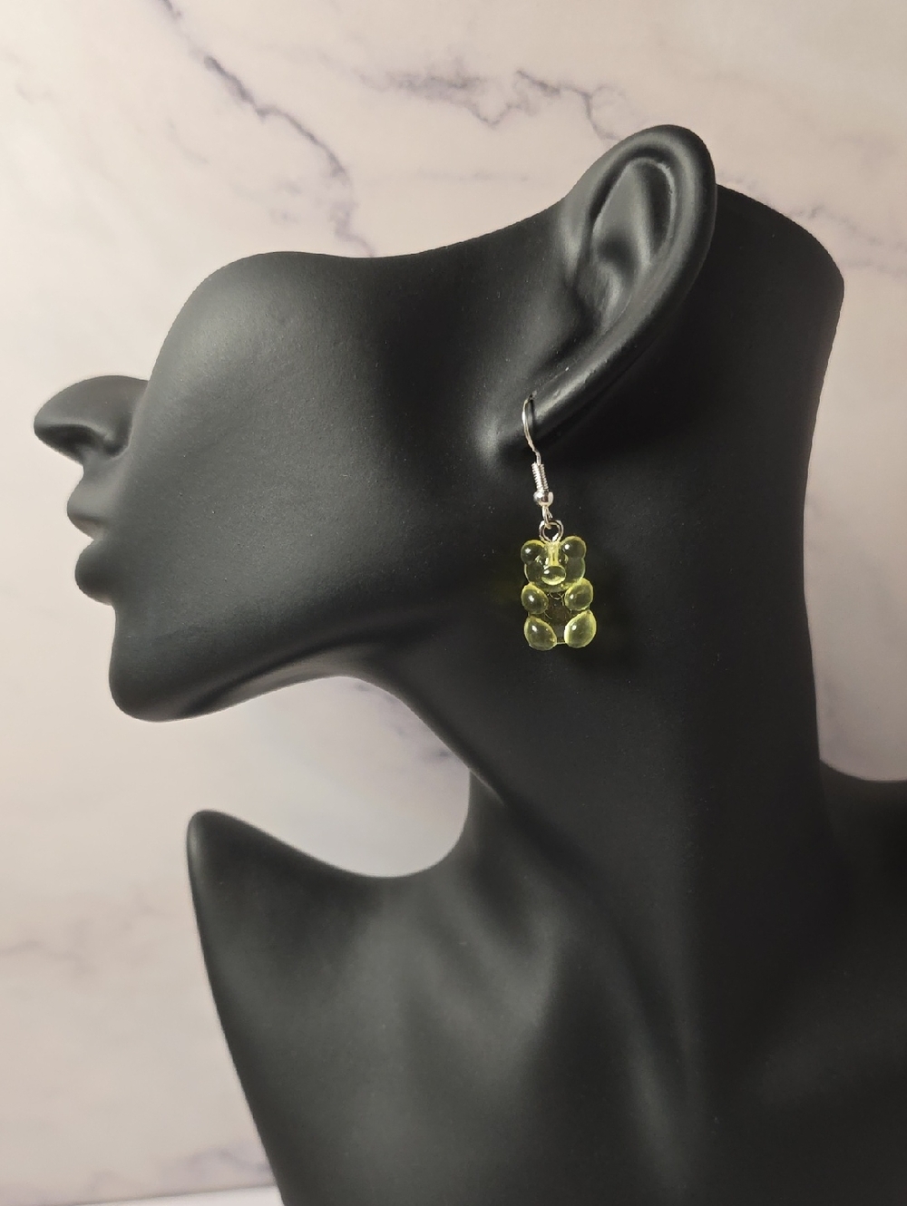 Pineapple Gummy Bear Drop Earrings - Women Jewelry